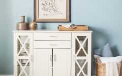 Simple Living Antique White Kendall Buffets