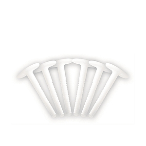 TAHE FIN SOFTBOARD SCREW SET (x6) - WHITE