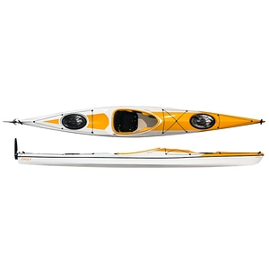 Zegul Dreki HV A-Core Rudder - White-Orange-White