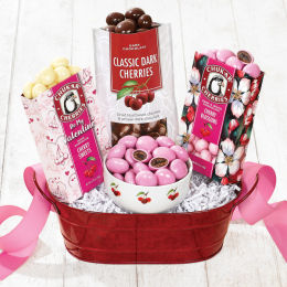 Cherry Valentine Gift Basket