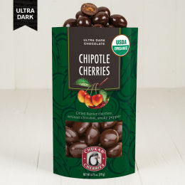 USDA Organic Chipotle Cherries Chocolate Zip Bag