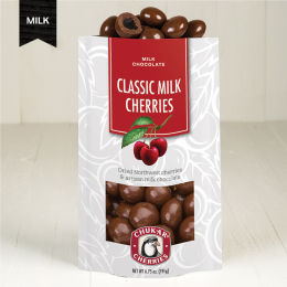 Classic Milk Cherries Chocolate Zip Bag