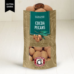 Cocoa Pecans Chocolate Zip Bag