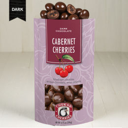 Cabernet Cherries Chocolate Zip Bag