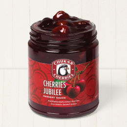 Cherries Jubilee Dessert Sauce Jar