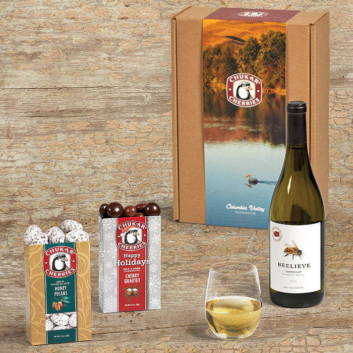 Holiday Washington Chardonnay & Chocolate Cherry Pairing Gift