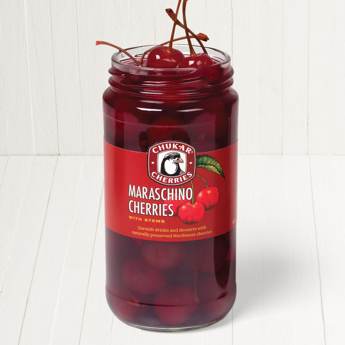 Maraschino Cherries All Natural Jar Of Cherries