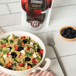 Cherry Feta Quinoa Salad