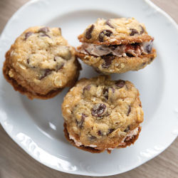 Tart Cherry & Chocolate Sandwich Cookies