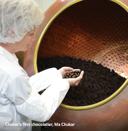 Panning Chocolate