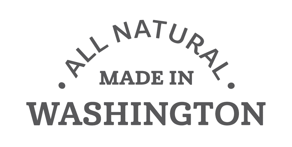 All natural made in washington graphic