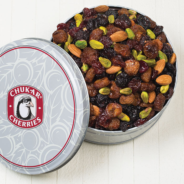 Triple Cherry Nut Tin