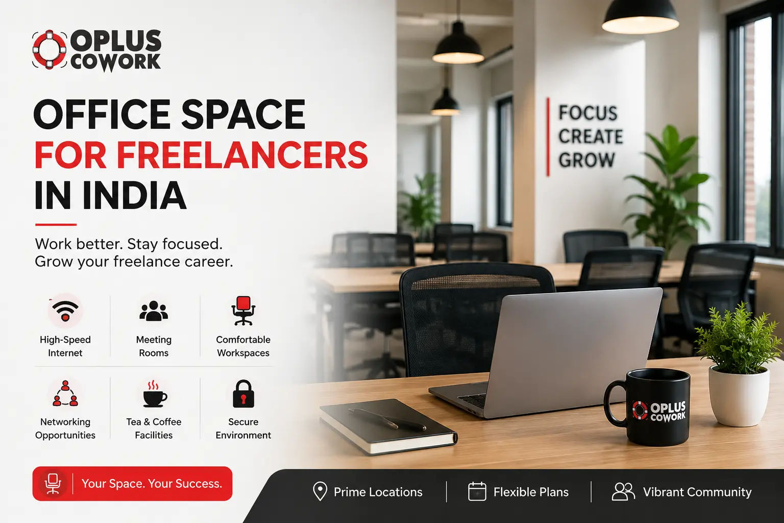 Office Space for Freelancers in India