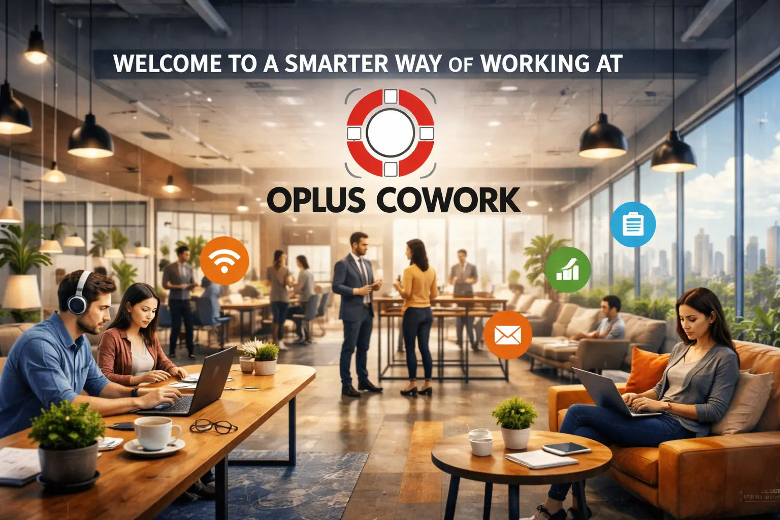 Welcome to a Smarter Way of Working at Oplus Cowork