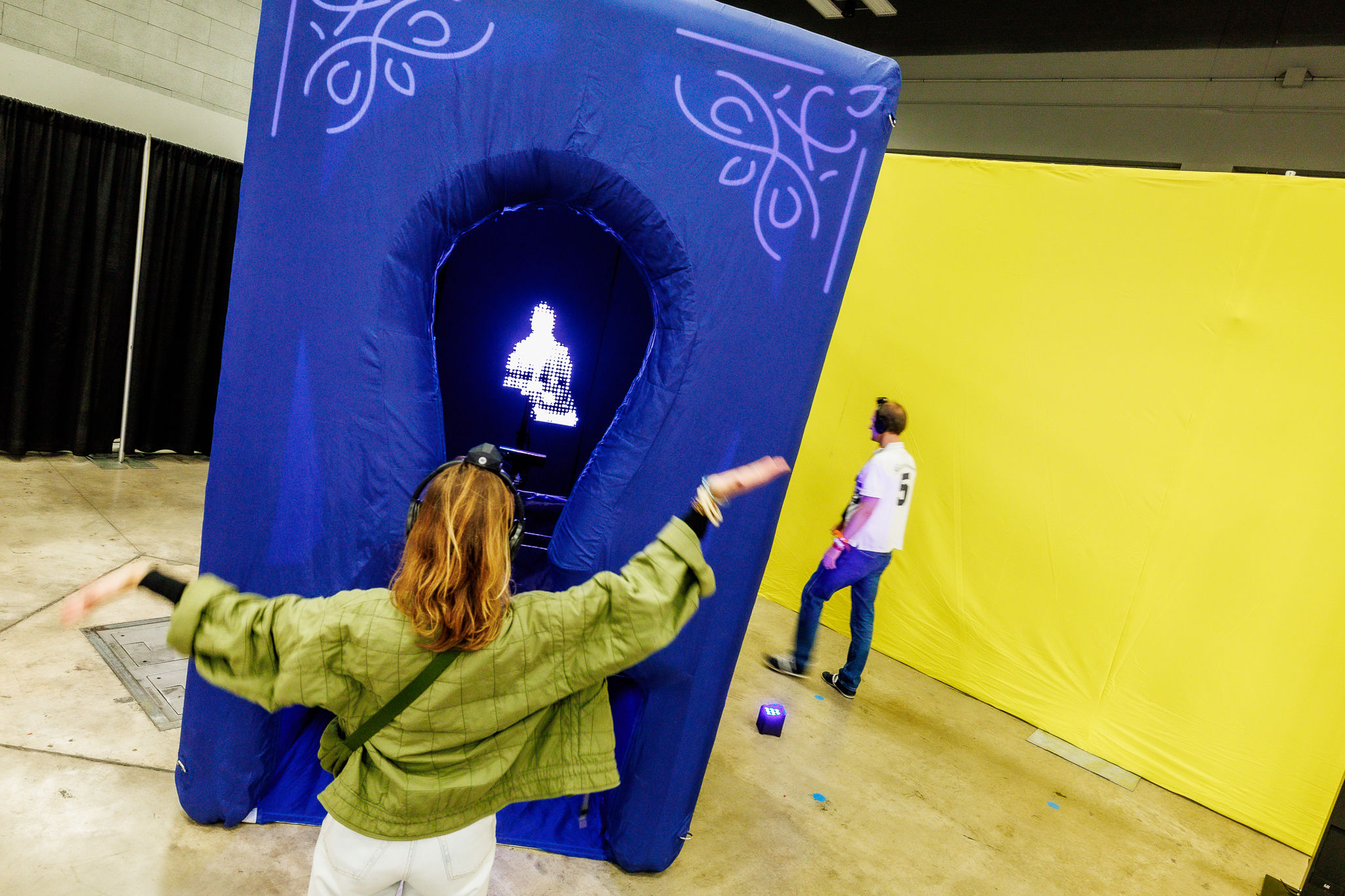 Bezoekers op de Creative Industries Expo