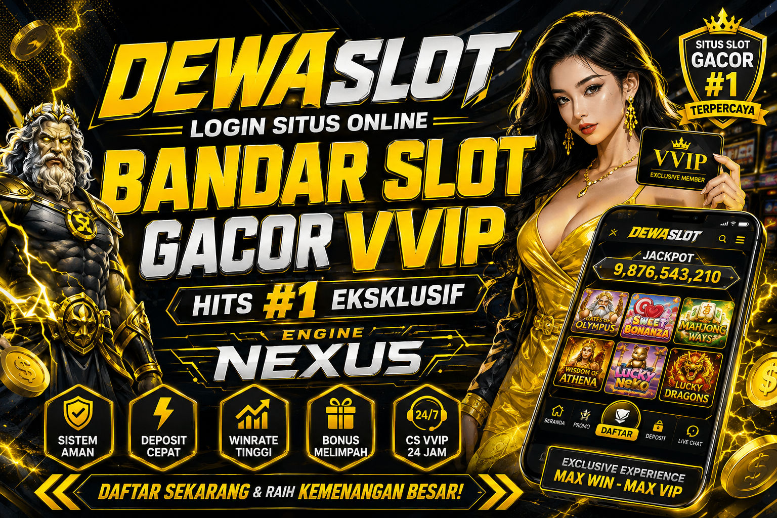DEWASLOT: Login Situs Online Bandar Slot Gacor VVIP Hits #1 Eksklusif Engine Nexus