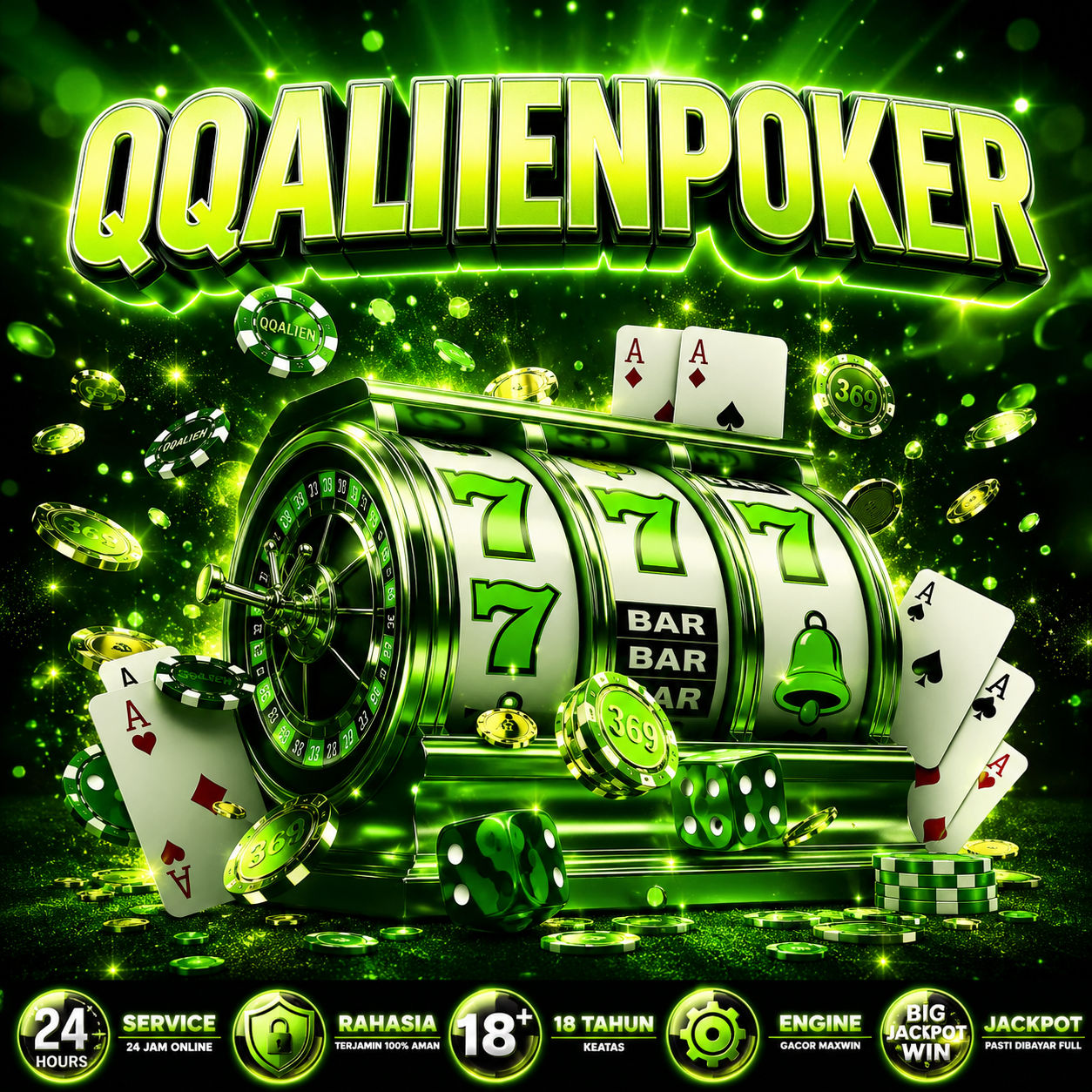 QQALIENPOKER: Login Situs Pusat Register Akun IDN Poker No.1 Tanpa Bocoran Gampang Jackpot