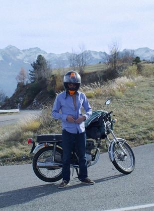 Laurent dans le vent