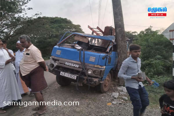 திருகோணமலையில்  கோர விபத்து!! 