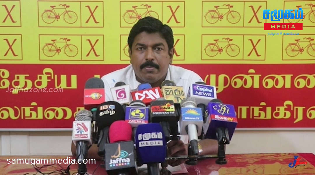 எந்த கட்சியுடனும் கூட்டணி இல்லை – தமிழ் மக்களுடன் மட்டுமே கூட்டு – சுகாஸ் அதிரடி.! 