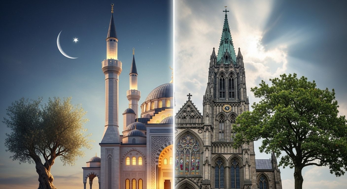 muslim vs christian beliefs