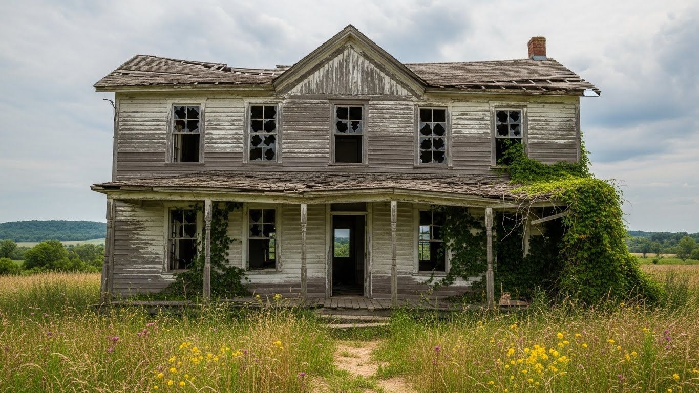 old abandoned houses for sale