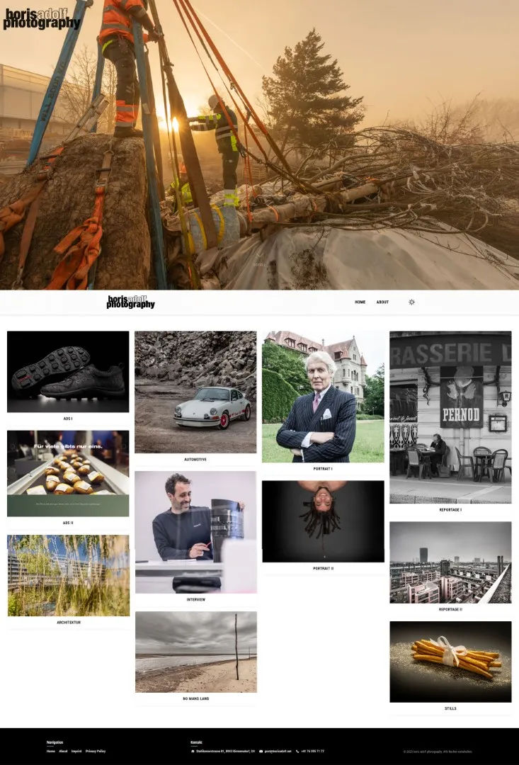 Boris Adolf Photography current website