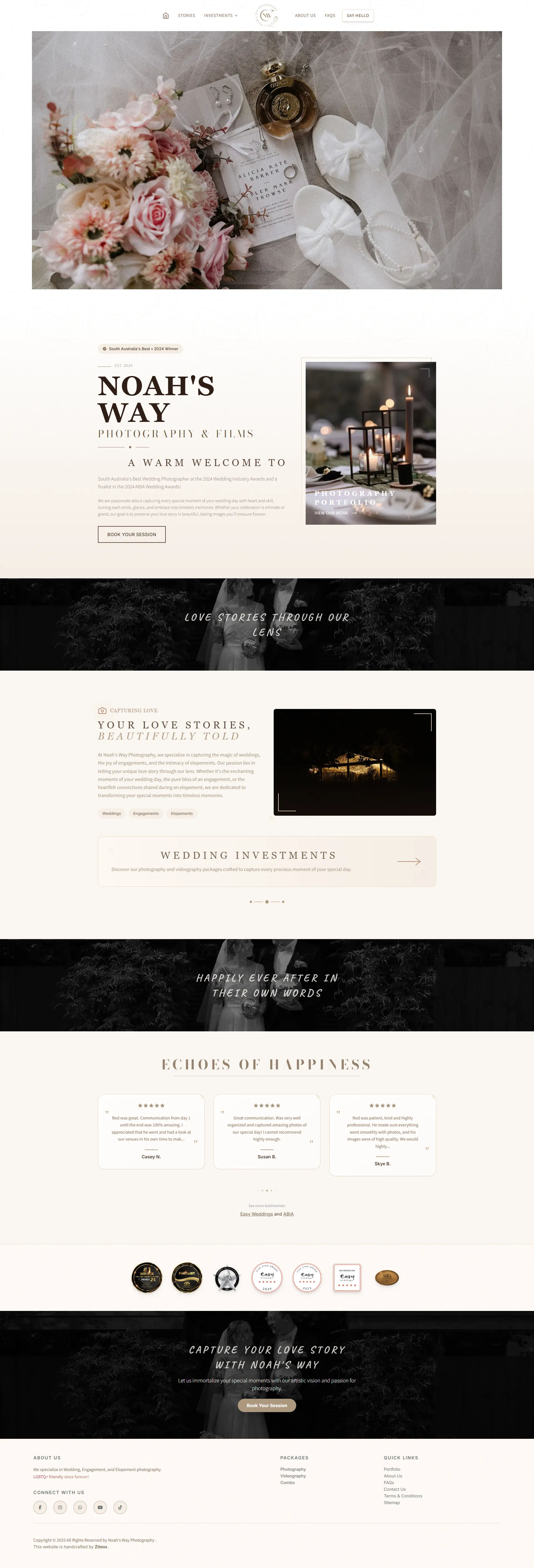 Noah's Way Photography current website