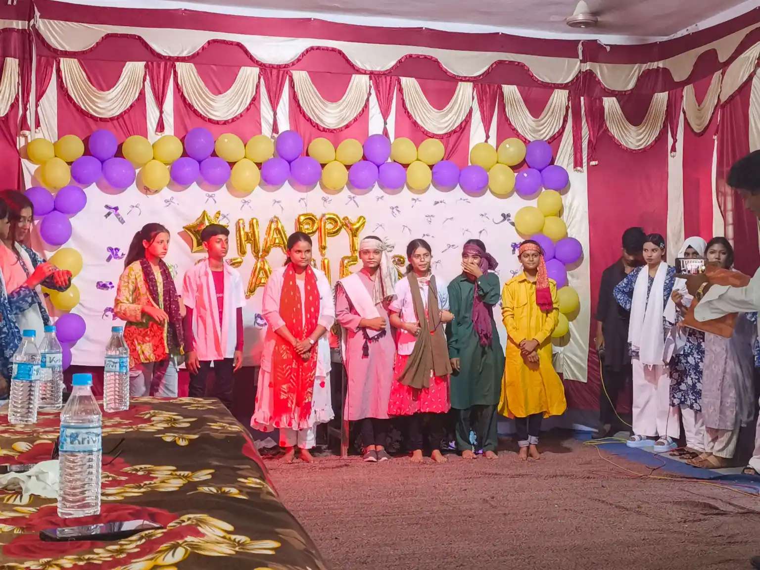 Class 8 Performing for Teachers day