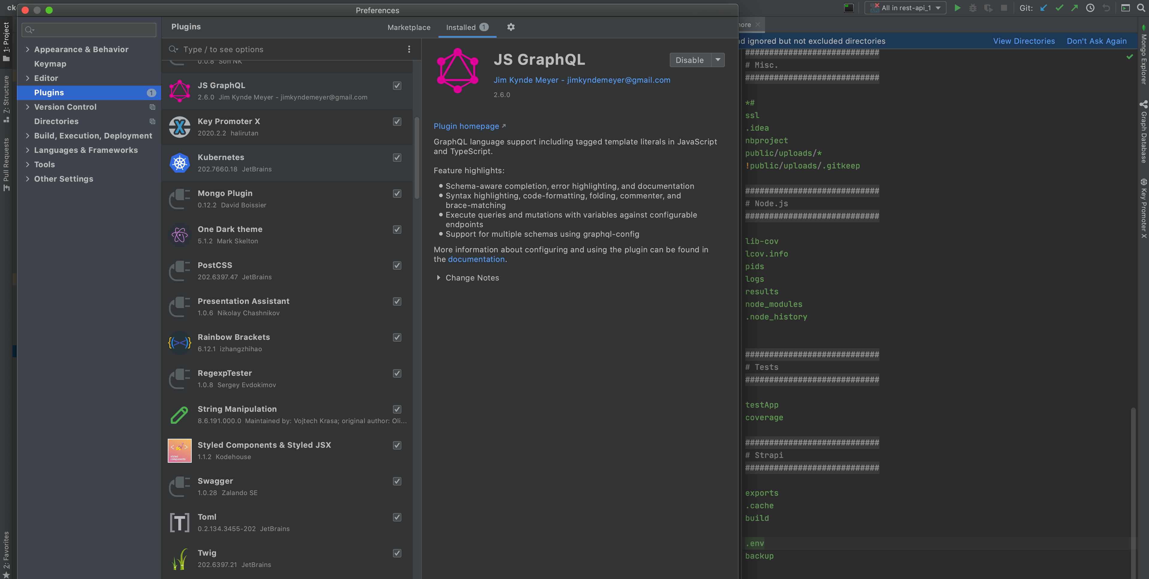 useful webstorm plugins