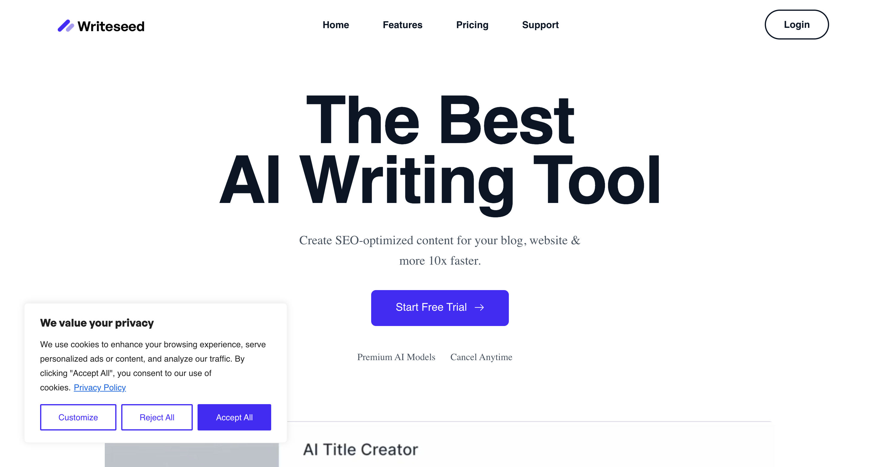 Writeseed: