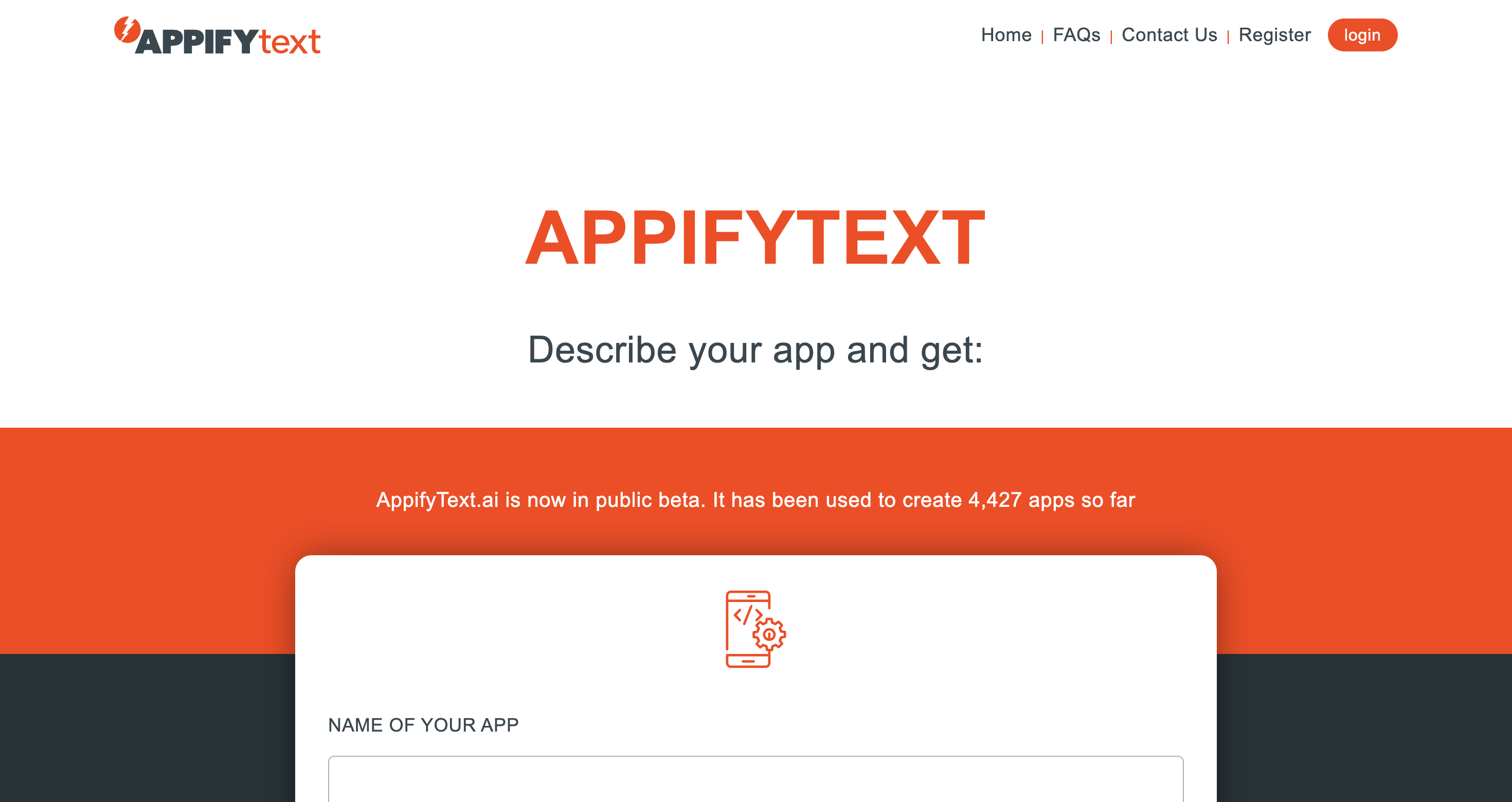 Appify Text Thumbnail