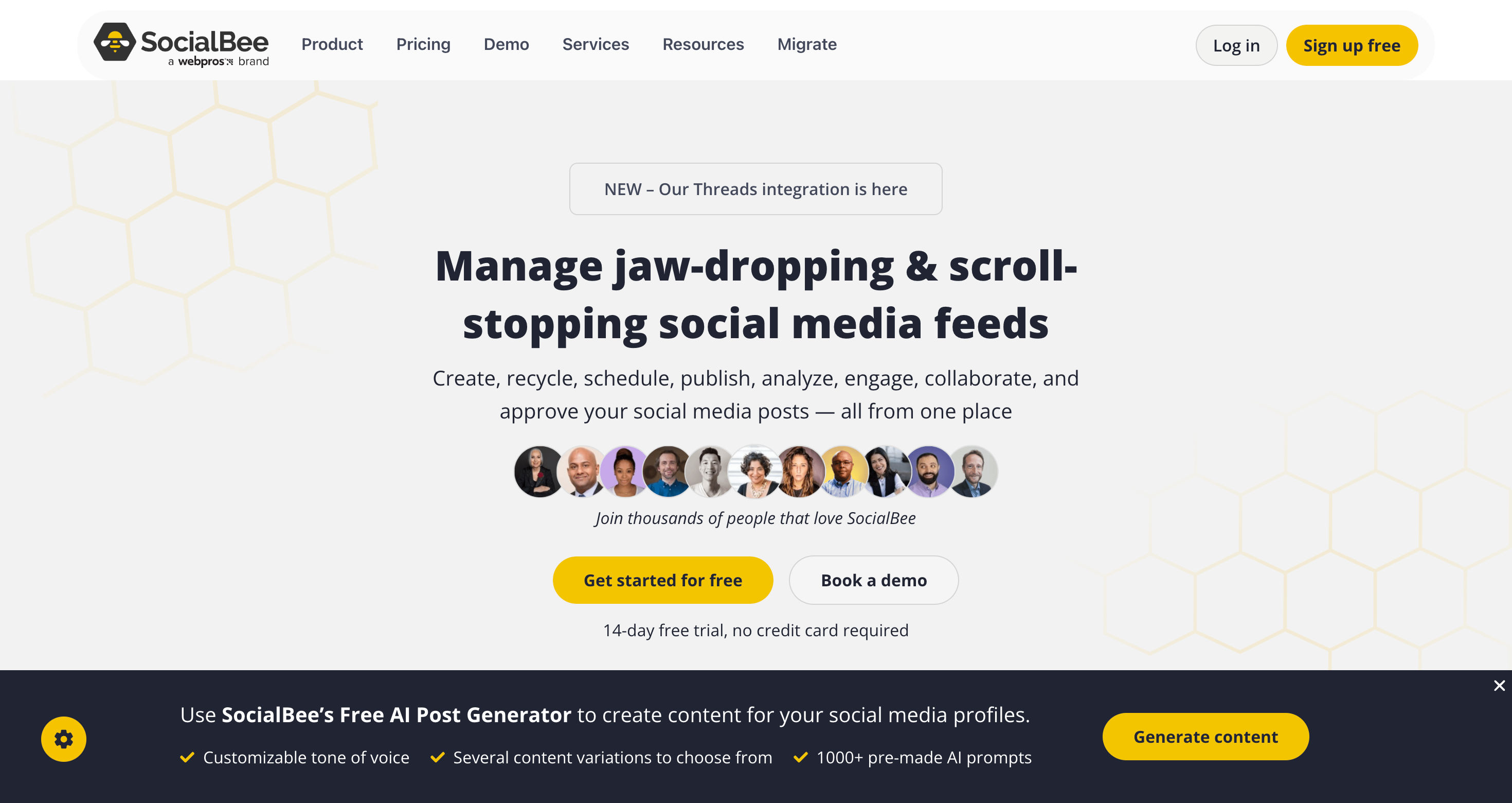 SocialBee Thumbnail