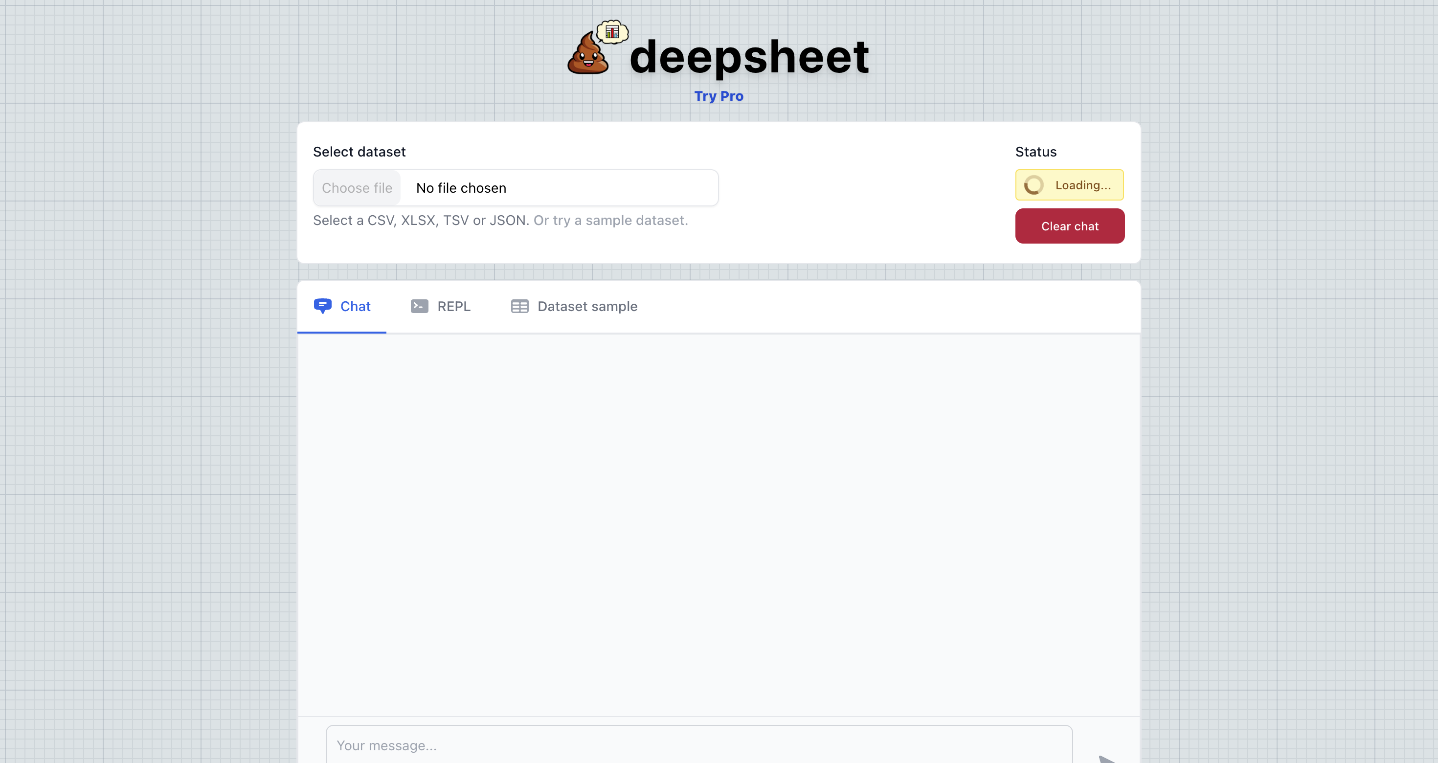 Deep Sheet
