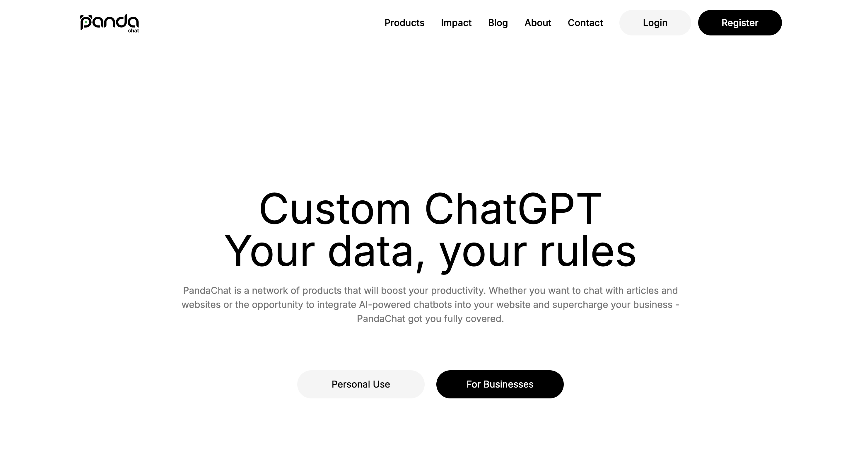 PandaChat - Understand any data instantly using AI