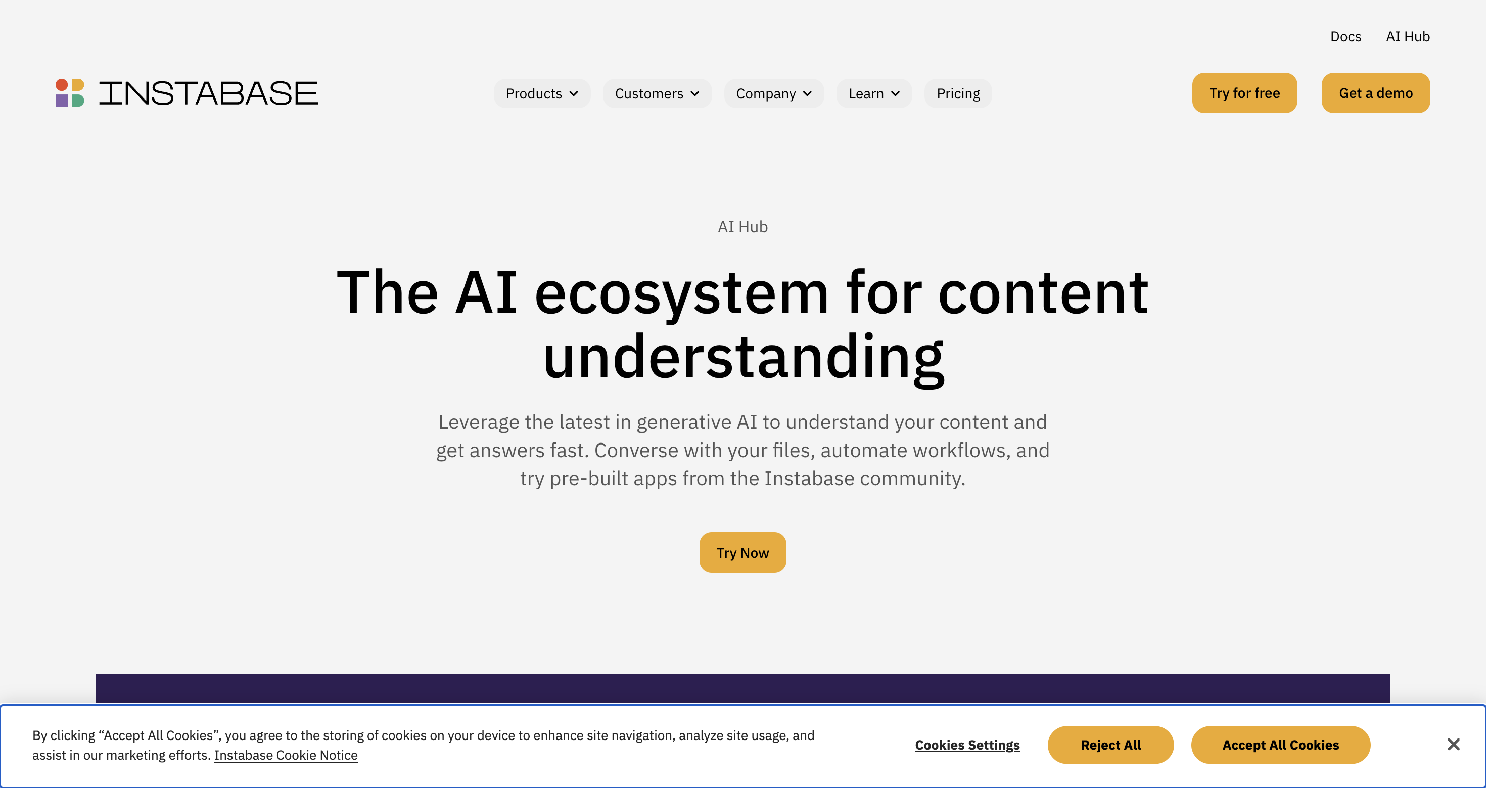 AI Hub - Instabase