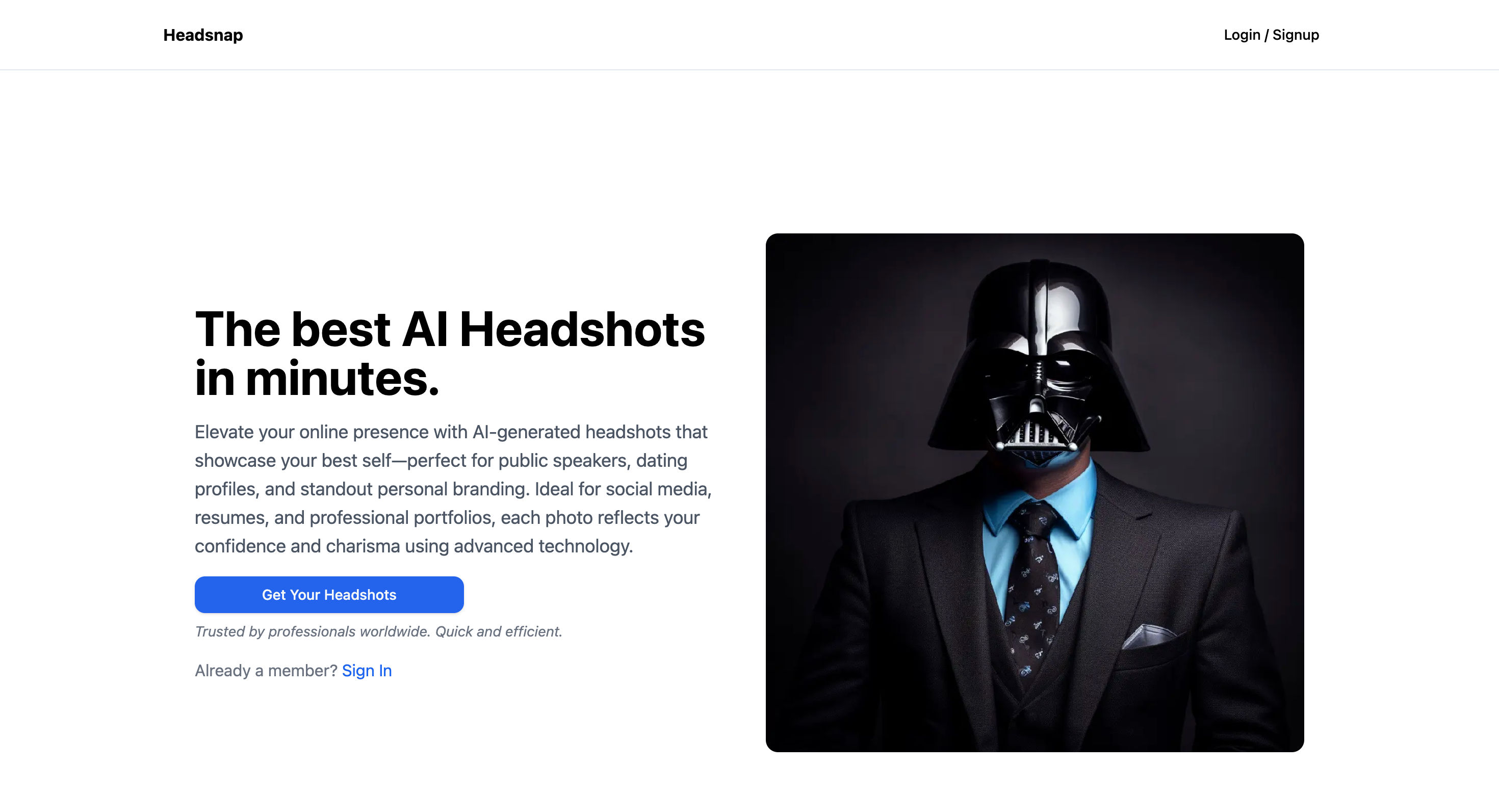 Headsnap AI