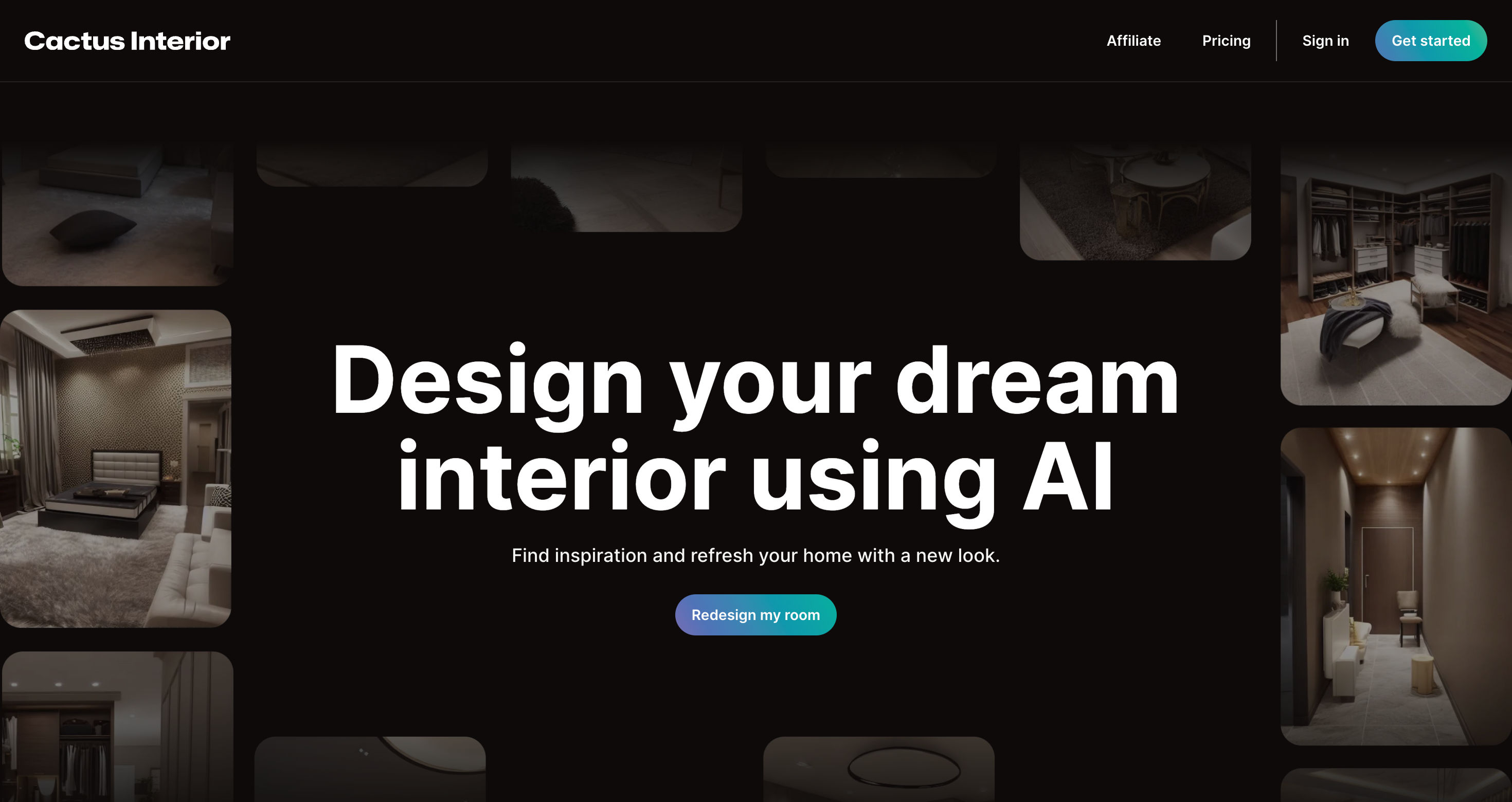 Cactus Interior · Design your dream interior using AI Thumbnail