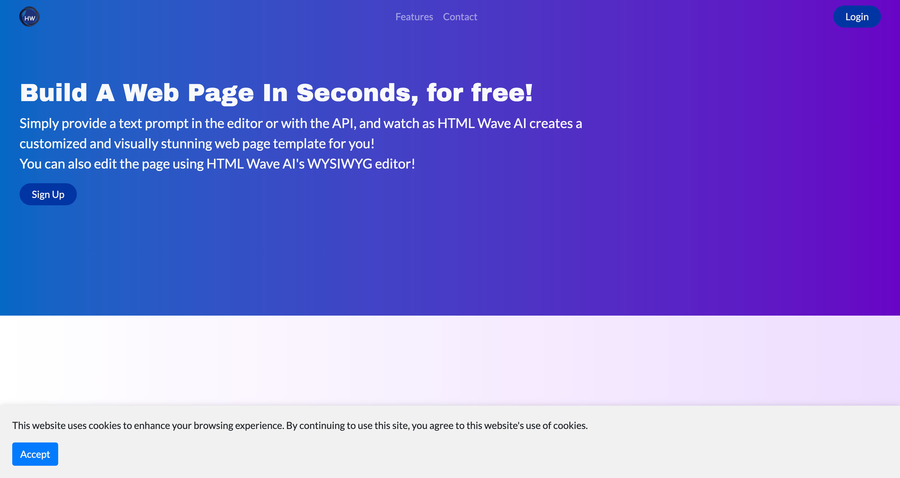 HTML Wave AI