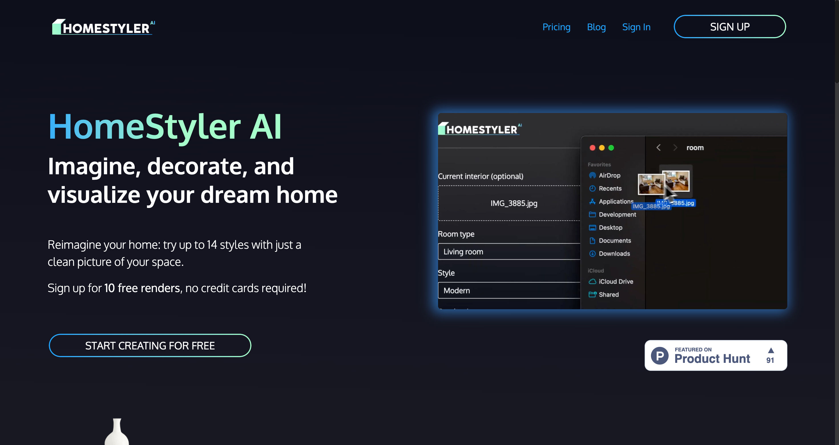 HomeStyler AI