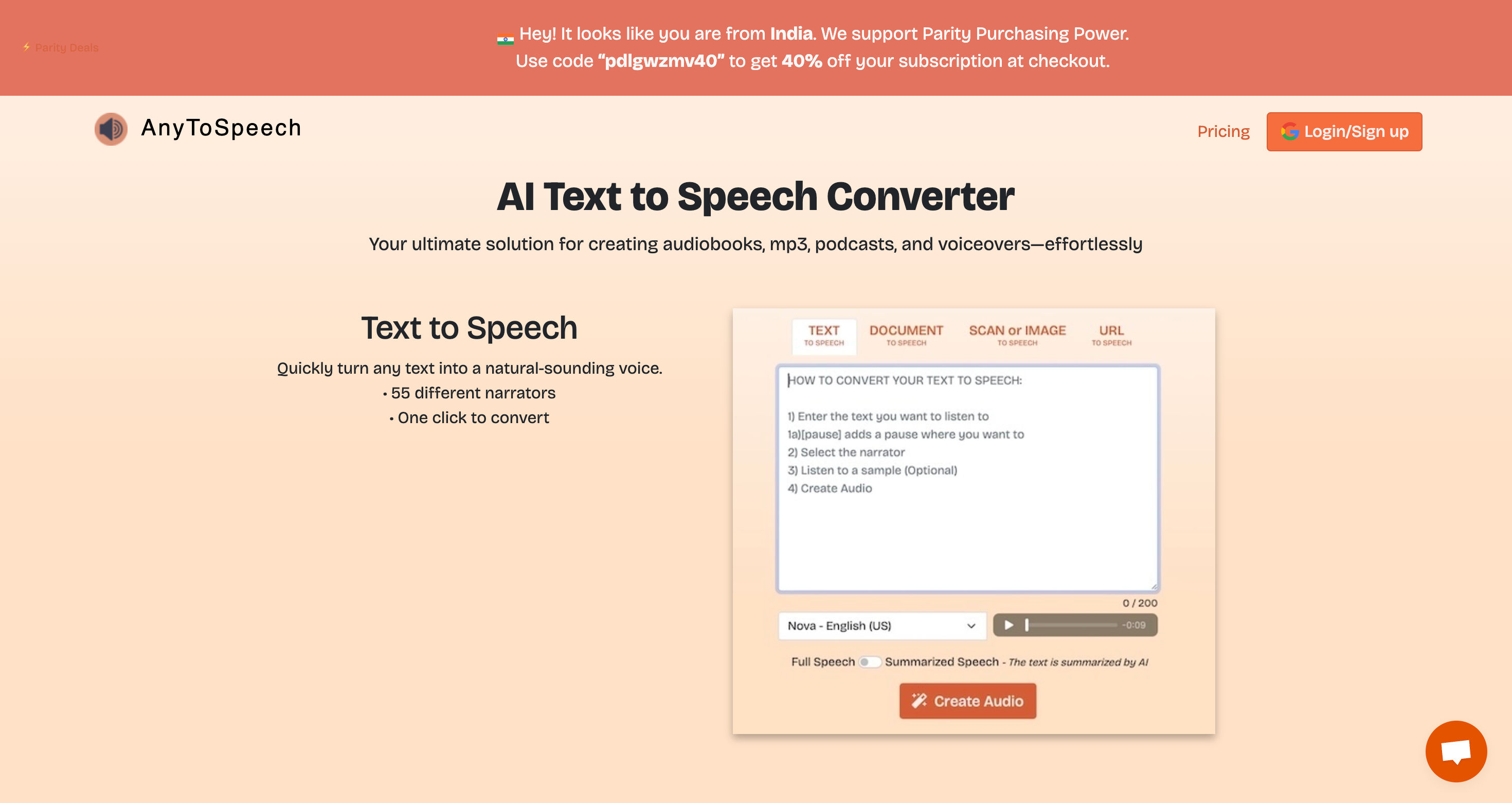 AnyToSpeech Thumbnail