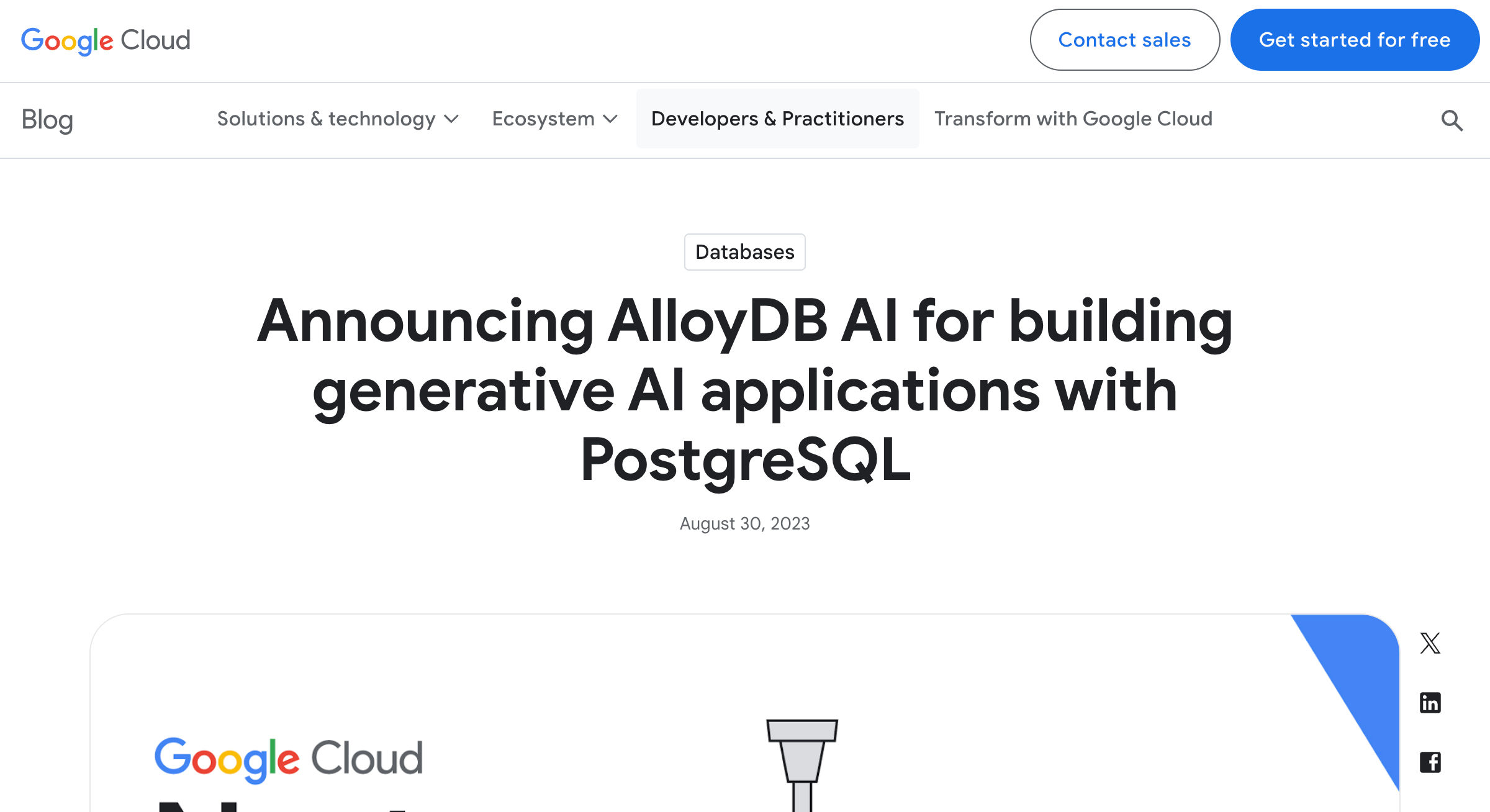 AlloyDB AI Thumbnail