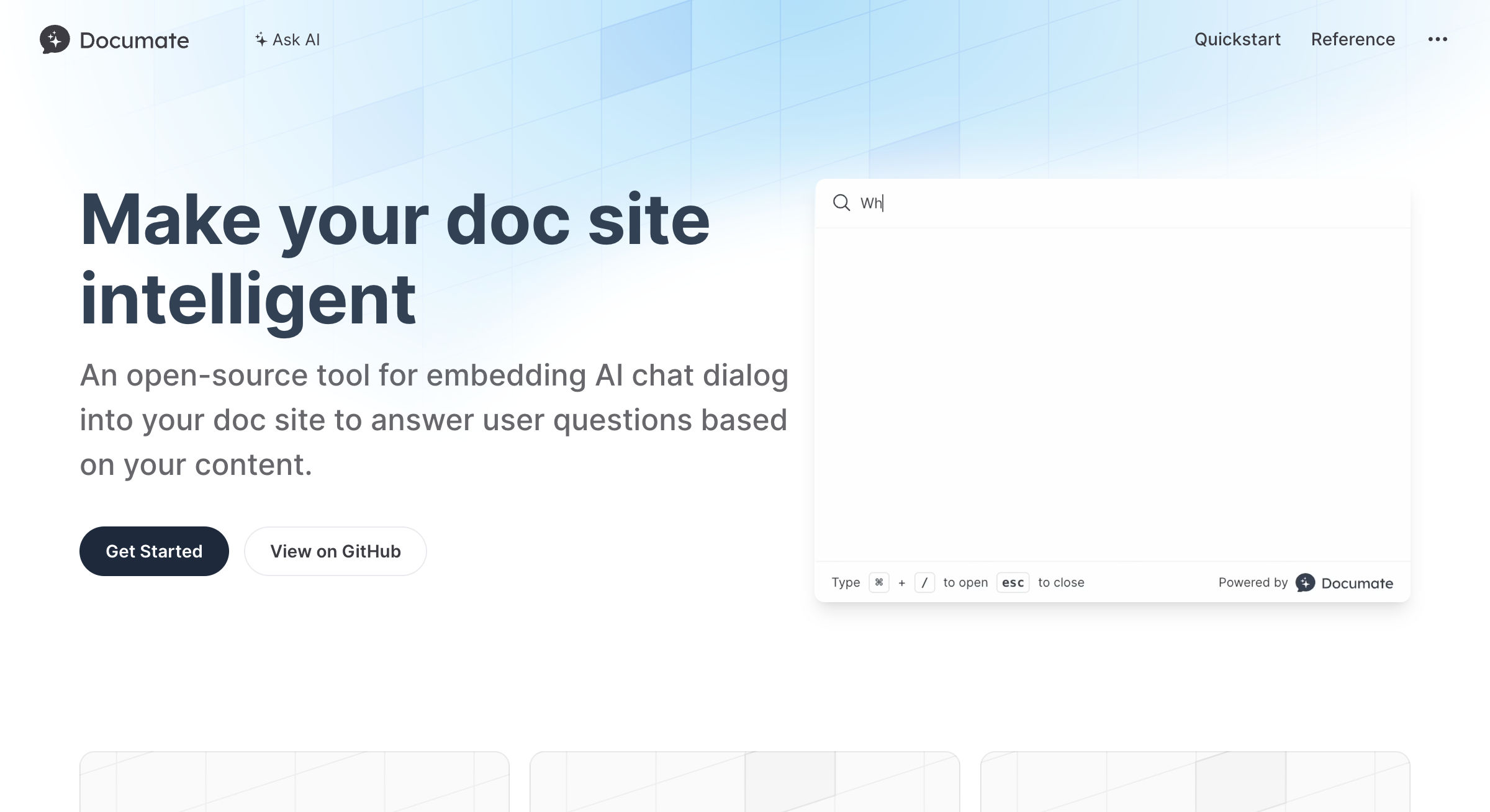 Documate Make Your Doc Site Intelligent Ai Powered Ai Document Q A