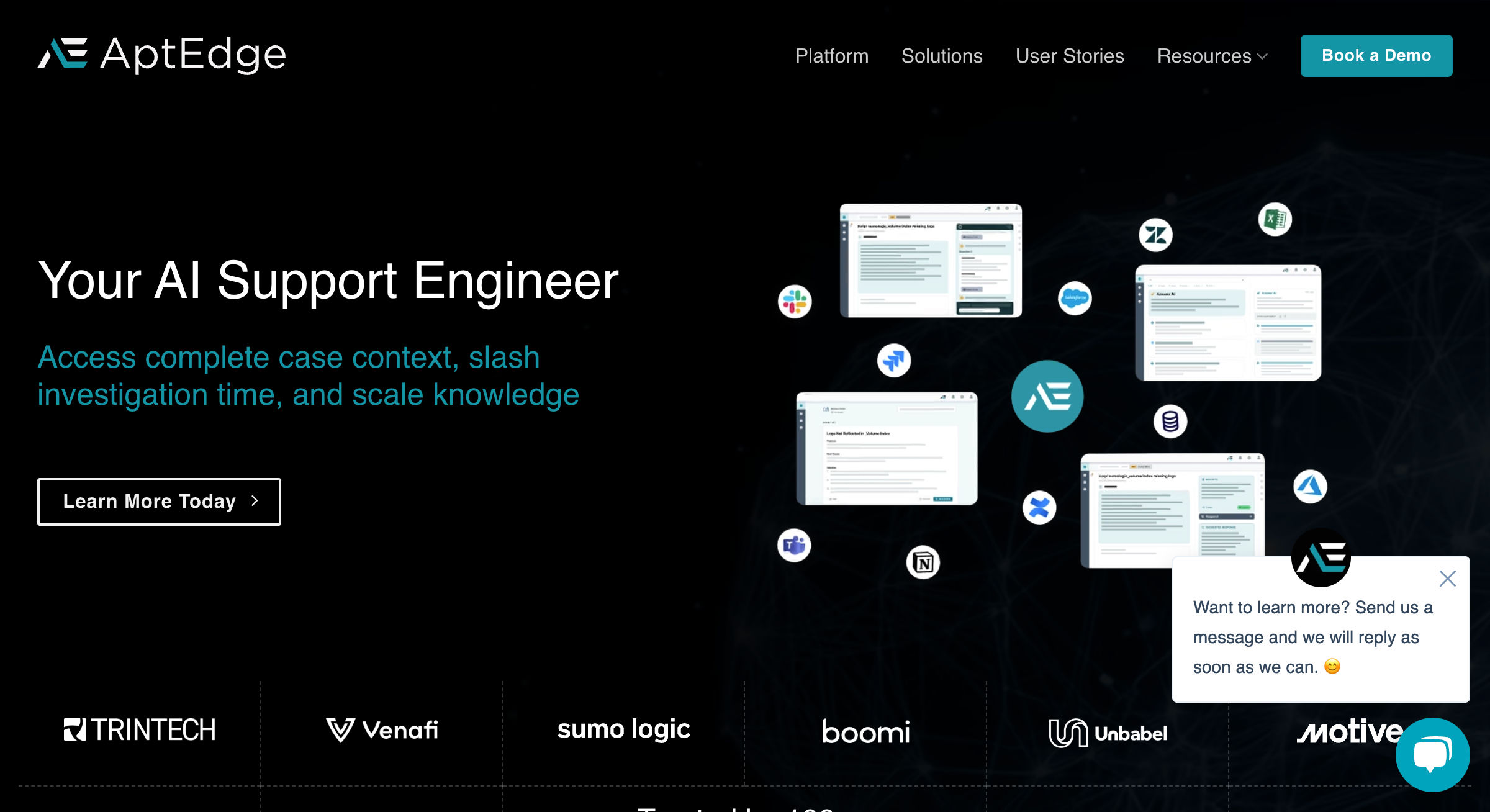 AI Answer Engine for Enhanced Enterprise Customer Support Solutions |  AptEdge Thumbnail