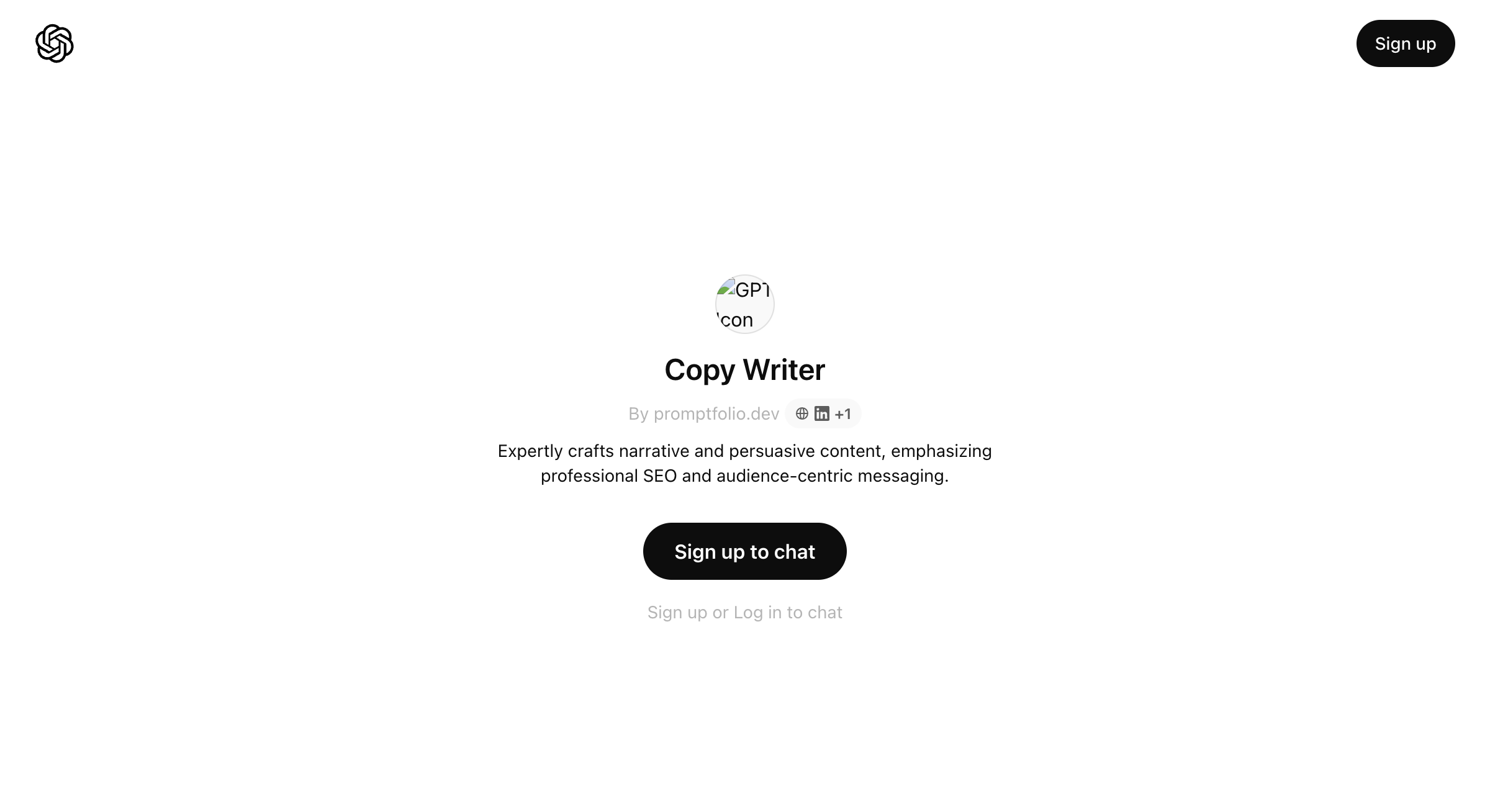 Copy Writer Thumbnail