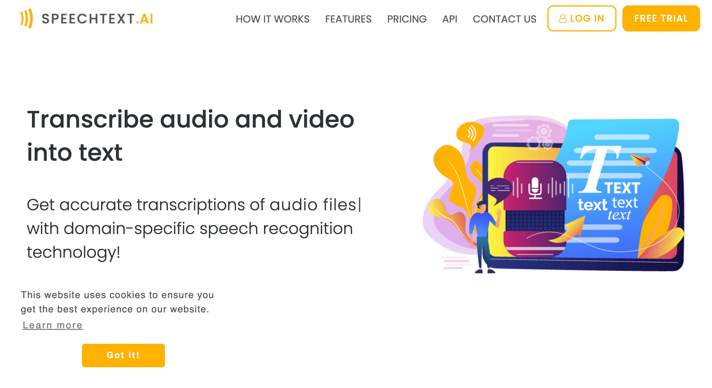 SpeechText AI Thumbnail
