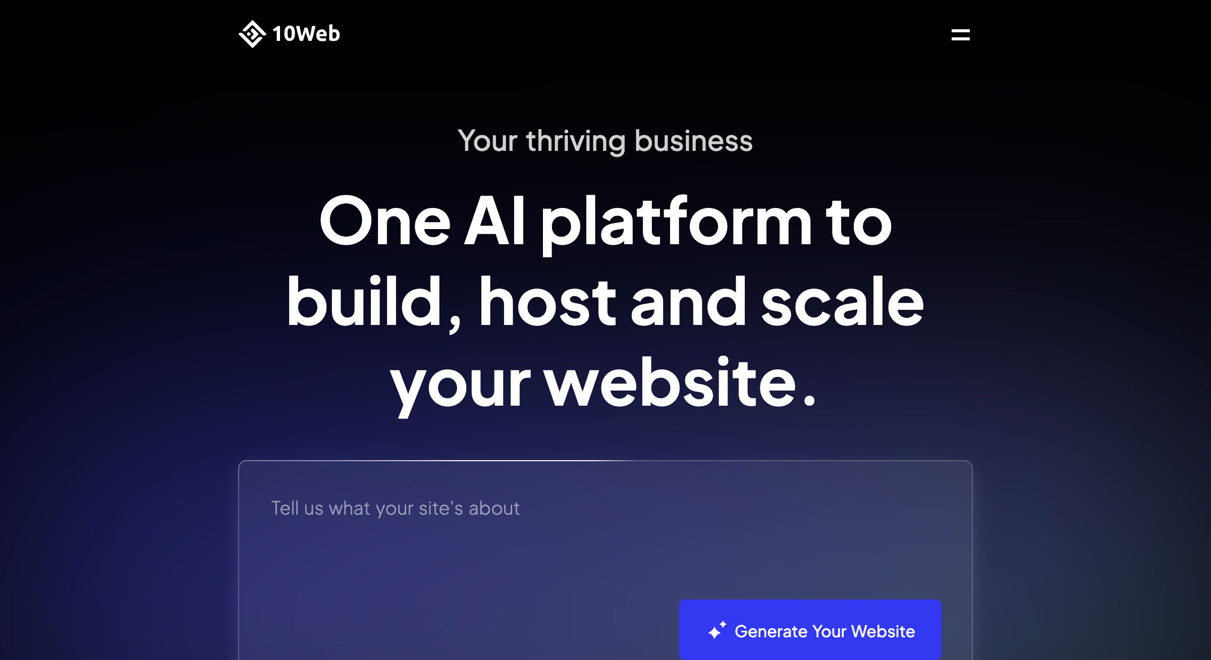 10Web AI Thumbnail