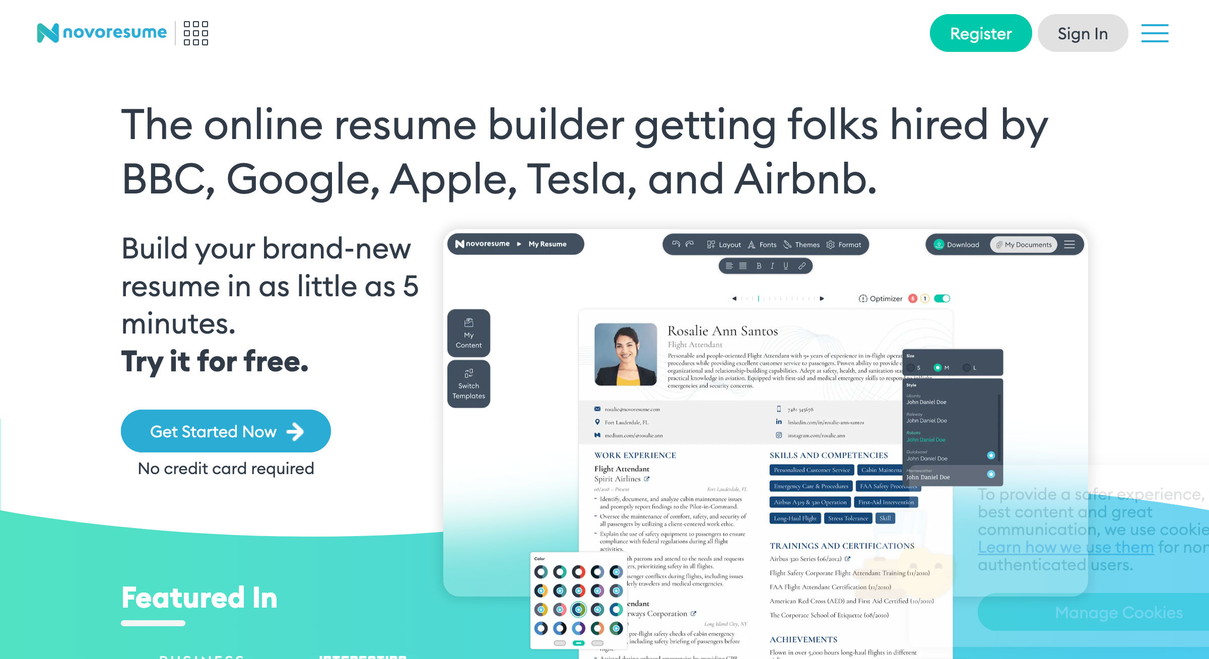 Novorésumé Thumbnail