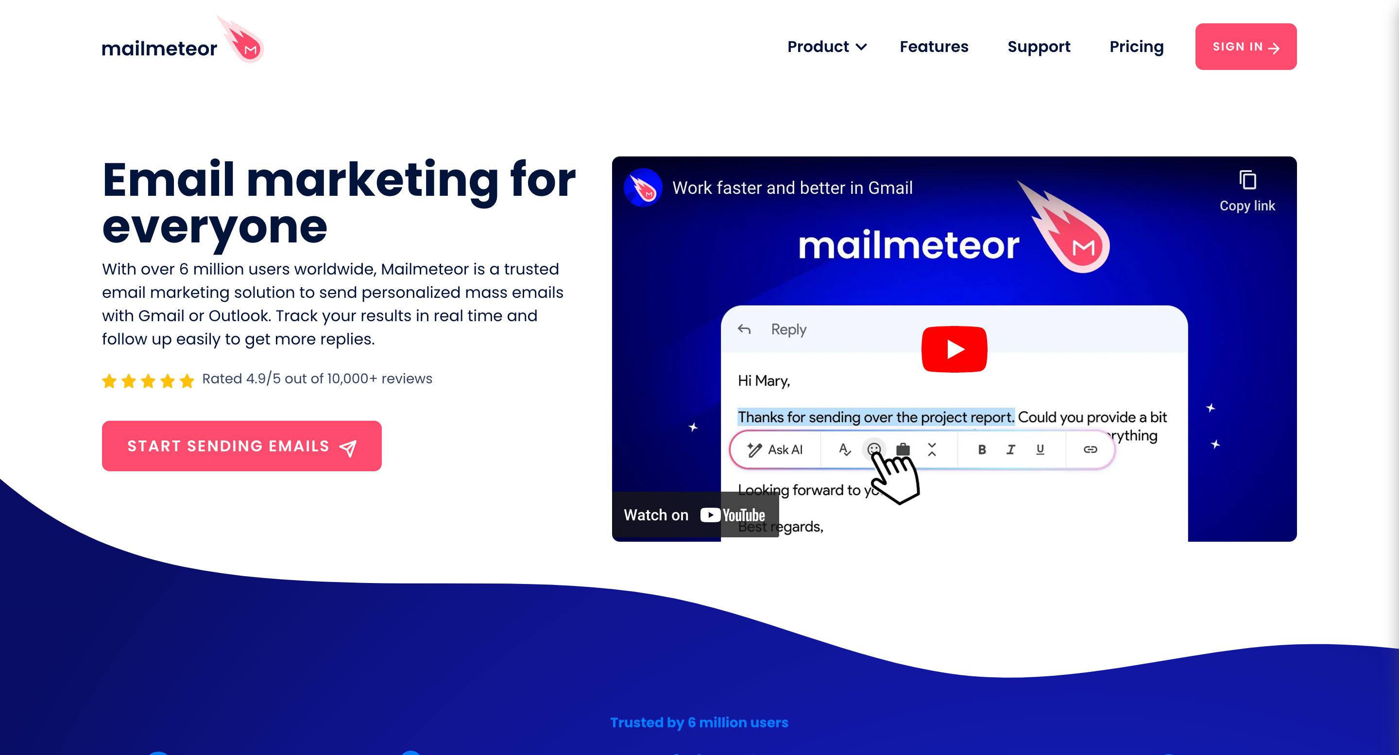 Mail Meteor