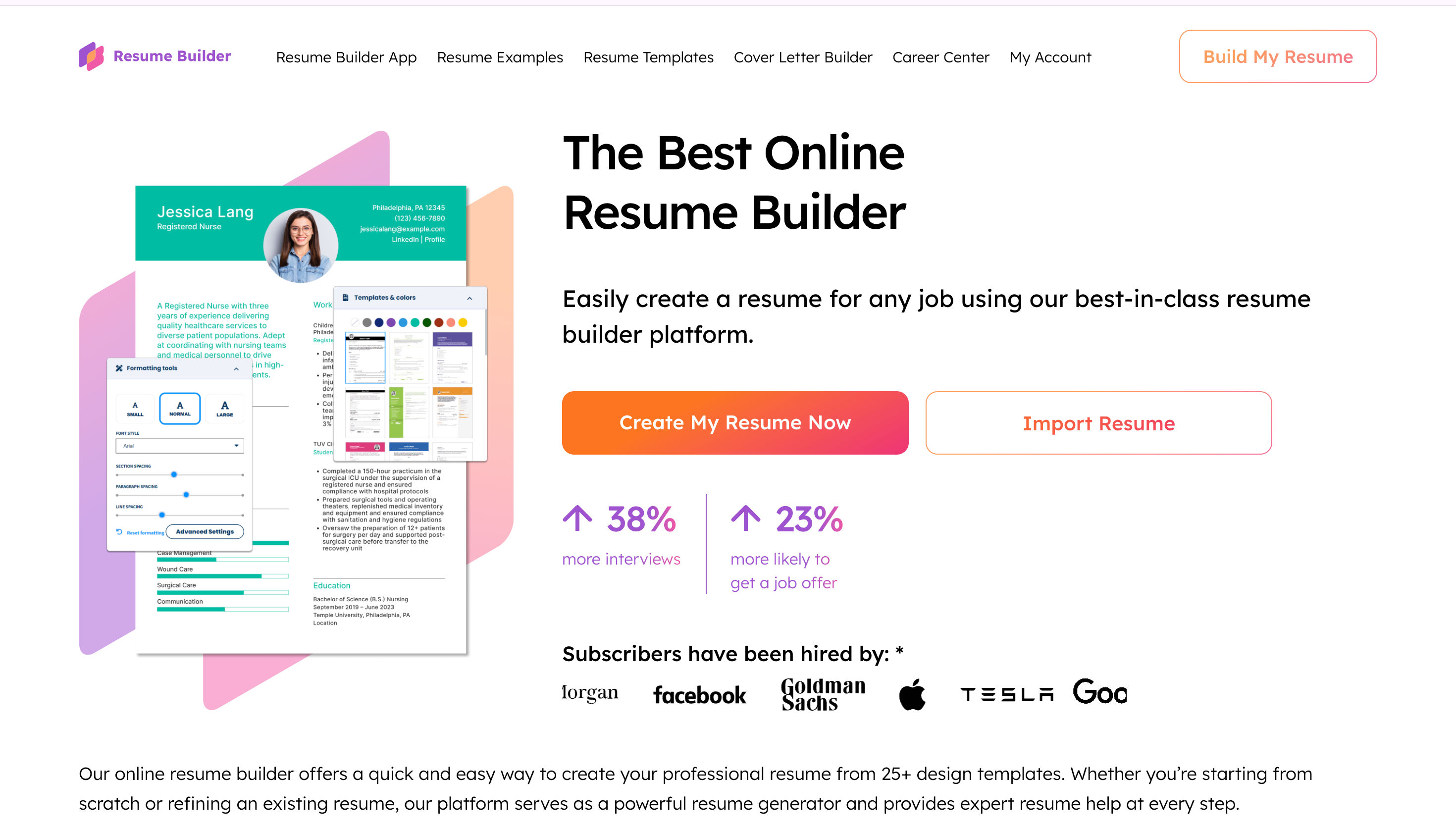 Resume Builder